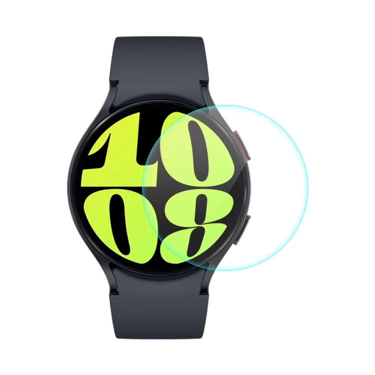 ENKAY 0.2mm 9H 鋼化玻璃螢幕保護膜手錶貼膜，適用於 Samsung Galaxy Watch Ultra 47mm / Ultra 2025，適用於 Samsung Galaxy Watch8 44mm，適用於 Samsung Galaxy Watch8 40mm，適用於 Samsung Galaxy Watch6 Classic / Ultra 47mm