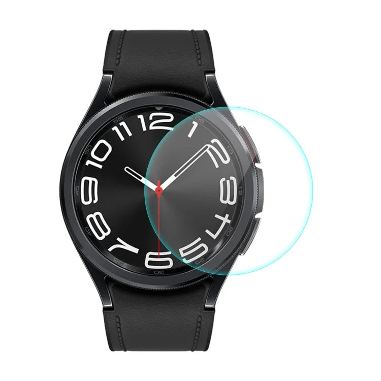 ENKAY 0.2mm 9H 鋼化玻璃螢幕保護膜手錶貼膜，適用於 Samsung Galaxy Watch Ultra 47mm / Ultra 2025，適用於 Samsung Galaxy Watch8 44mm，適用於 Samsung Galaxy Watch8 40mm，適用於 Samsung Galaxy Watch6 Classic / Ultra 47mm