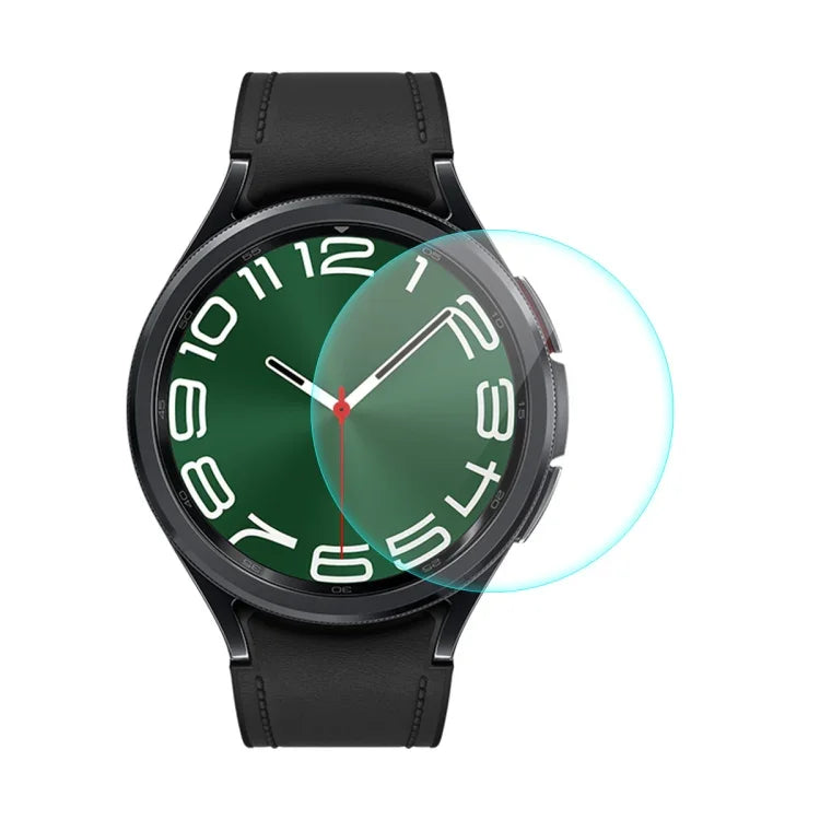 ENKAY 0.2mm 9H 鋼化玻璃螢幕保護膜手錶貼膜，適用於 Samsung Galaxy Watch Ultra 47mm / Ultra 2025，適用於 Samsung Galaxy Watch8 44mm，適用於 Samsung Galaxy Watch8 40mm，適用於 Samsung Galaxy Watch6 Classic / Ultra 47mm