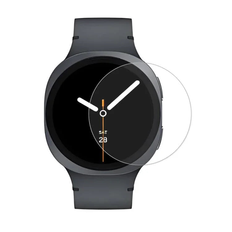 ENKAY 0.2mm 9H 鋼化玻璃螢幕保護膜手錶貼膜，適用於 Samsung Galaxy Watch Ultra 47mm / Ultra 2025，適用於 Samsung Galaxy Watch8 44mm，適用於 Samsung Galaxy Watch8 40mm，適用於 Samsung Galaxy Watch6 Classic / Ultra 47mm