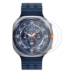 2片裝 ENKAY 0.2mm 9H 鋼化玻璃螢幕保護膜手錶貼膜，適用於 Samsung Galaxy Watch Ultra 47mm / Ultra 2025，適用於 Samsung Galaxy Watch8 44mm，適用於 Samsung Galaxy Watch8 40mm，適用於 Samsung Galaxy Watch6 Classic / Ultra 47mm