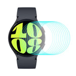 10片 ENKAY 0.2mm 9H 鋼化玻璃螢幕保護膜，適用於三星 Galaxy Watch Ultra 47mm / Ultra 2025，適用於三星 Galaxy Watch8 44mm，適用於三星 Galaxy Watch8 40mm，適用於三星 Galaxy Watch6 Classic / Ultra 47mm