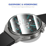 10片 ENKAY 0.2mm 9H 鋼化玻璃螢幕保護膜，適用於三星 Galaxy Watch Ultra 47mm / Ultra 2025，適用於三星 Galaxy Watch8 44mm，適用於三星 Galaxy Watch8 40mm，適用於三星 Galaxy Watch6 Classic / Ultra 47mm
