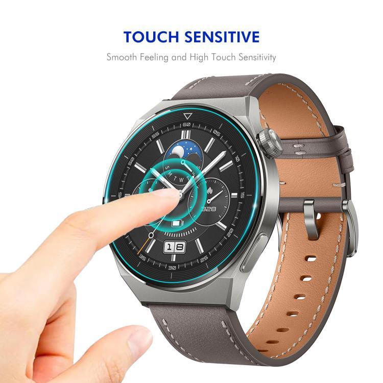 10片 ENKAY 0.2mm 9H 鋼化玻璃螢幕保護膜，適用於三星 Galaxy Watch Ultra 47mm / Ultra 2025，適用於三星 Galaxy Watch8 44mm，適用於三星 Galaxy Watch8 40mm，適用於三星 Galaxy Watch6 Classic / Ultra 47mm
