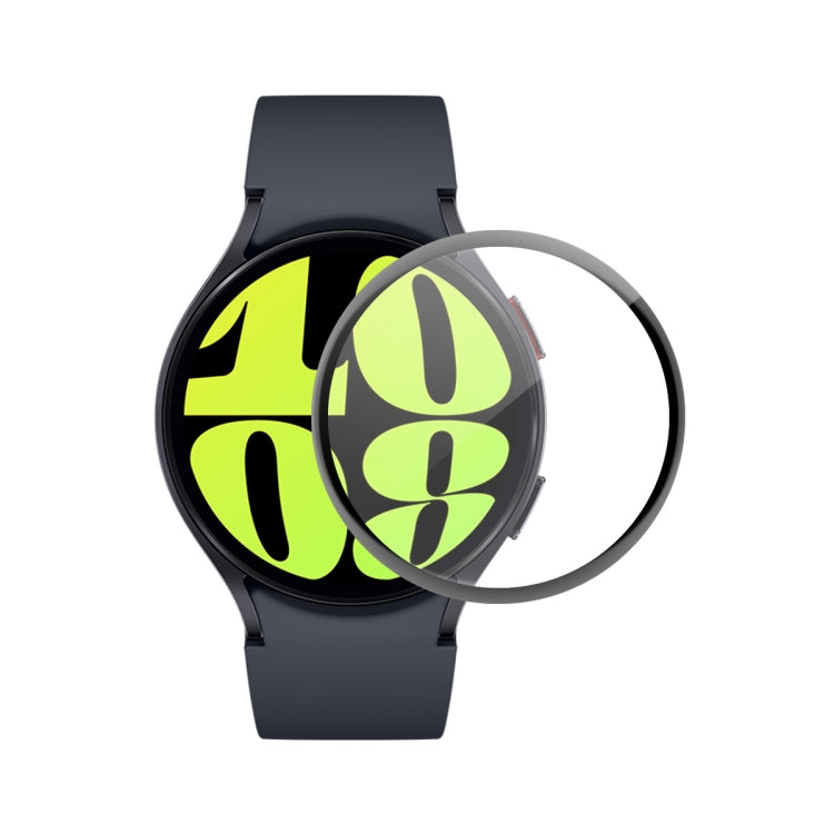 ENKAY 3D 全覆蓋軟 PC 邊緣 PMMA 高清螢幕保護膜，適用於三星 Galaxy Watch Ultra 47mm / Ultra 2025，適用於三星 Galaxy Watch8 Classic 46mm，適用於三星 Galaxy Watch8 44mm，適用於三星 Galaxy Watch8 40mm