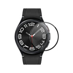 ENKAY 3D 全覆蓋軟 PC 邊緣 PMMA 高清螢幕保護膜，適用於三星 Galaxy Watch Ultra 47mm / Ultra 2025，適用於三星 Galaxy Watch8 Classic 46mm，適用於三星 Galaxy Watch8 44mm，適用於三星 Galaxy Watch8 40mm