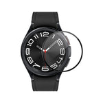 ENKAY 3D 全覆蓋軟 PC 邊緣 PMMA 高清螢幕保護膜，適用於三星 Galaxy Watch Ultra 47mm / Ultra 2025，適用於三星 Galaxy Watch8 Classic 46mm，適用於三星 Galaxy Watch8 44mm，適用於三星 Galaxy Watch8 40mm