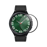 ENKAY 3D 全覆蓋軟 PC 邊緣 PMMA 高清螢幕保護膜，適用於三星 Galaxy Watch Ultra 47mm / Ultra 2025，適用於三星 Galaxy Watch8 Classic 46mm，適用於三星 Galaxy Watch8 44mm，適用於三星 Galaxy Watch8 40mm