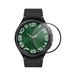 ENKAY 3D 全覆蓋軟 PC 邊緣 PMMA 高清螢幕保護膜，適用於三星 Galaxy Watch Ultra 47mm / Ultra 2025，適用於三星 Galaxy Watch8 Classic 46mm，適用於三星 Galaxy Watch8 44mm，適用於三星 Galaxy Watch8 40mm