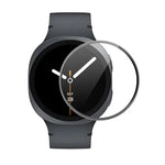 ENKAY 3D 全覆蓋軟 PC 邊緣 PMMA 高清螢幕保護膜，適用於三星 Galaxy Watch Ultra 47mm / Ultra 2025，適用於三星 Galaxy Watch8 Classic 46mm，適用於三星 Galaxy Watch8 44mm，適用於三星 Galaxy Watch8 40mm