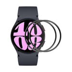 2片 ENKAY 3D 全覆蓋軟 PC 邊緣 PMMA 高清螢幕保護膜，適用於三星 Galaxy Watch Ultra 47mm / Ultra 2025，適用於三星 Galaxy Watch8 Classic 46mm，適用於三星 Galaxy Watch8 44mm，適用於三星 Galaxy Watch8 40mm