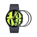 2片 ENKAY 3D 全覆蓋軟 PC 邊緣 PMMA 高清螢幕保護膜，適用於三星 Galaxy Watch Ultra 47mm / Ultra 2025，適用於三星 Galaxy Watch8 Classic 46mm，適用於三星 Galaxy Watch8 44mm，適用於三星 Galaxy Watch8 40mm