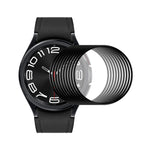 10片 ENKAY 3D 全覆蓋軟質 PC 邊緣 PMMA 高清螢幕保護膜，適用於 Samsung Galaxy Watch Ultra 47mm / Ultra 2025，Samsung Galaxy Watch8 Classic 46mm，Samsung Galaxy Watch8 44mm，Samsung Galaxy Watch8 40mm