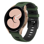 20mm 雙色矽膠錶帶，適用於 Samsung Galaxy Watch 5 40mm