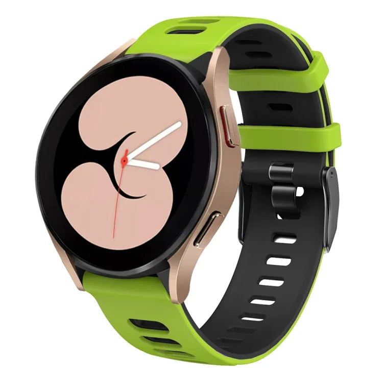 20mm 雙色矽膠錶帶，適用於 Samsung Galaxy Watch 5 40mm
