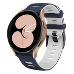 20mm 雙色矽膠錶帶，適用於 Samsung Galaxy Watch 5 40mm