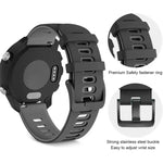 20mm 雙色矽膠錶帶，適用於 Samsung Galaxy Watch 5 40mm