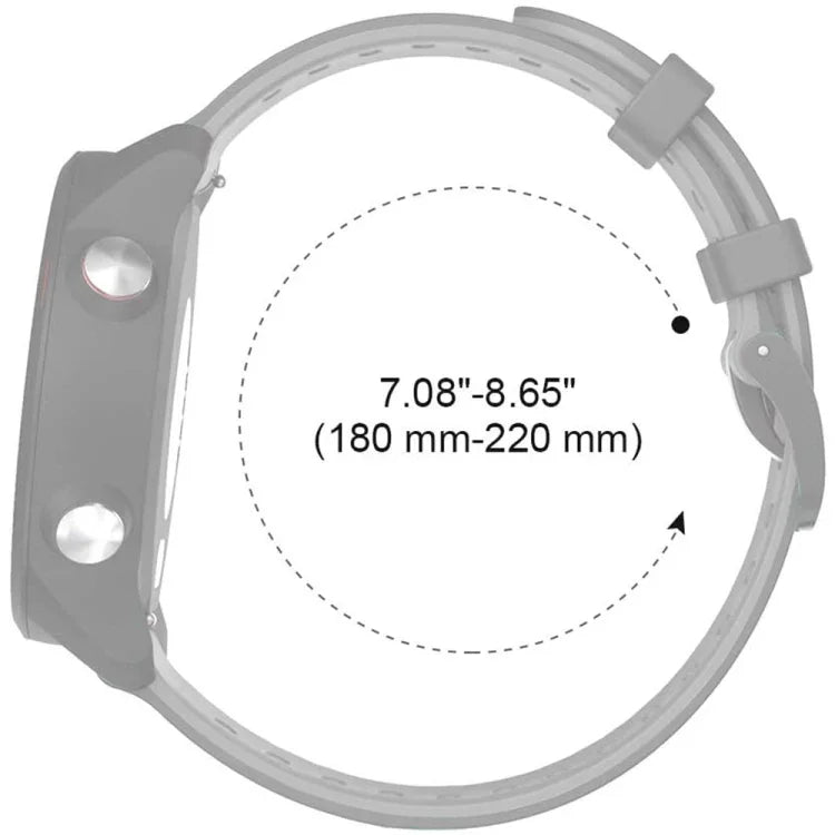 20mm 雙色矽膠錶帶，適用於 Samsung Galaxy Watch 5 40mm
