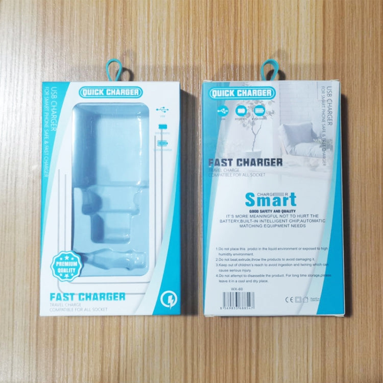 PD30W USB-C / Type-C + QC3.0 USB 雙埠充電器附 1米 USB 轉 8 Pin 數據線，歐規插頭，美規插頭，澳規插頭