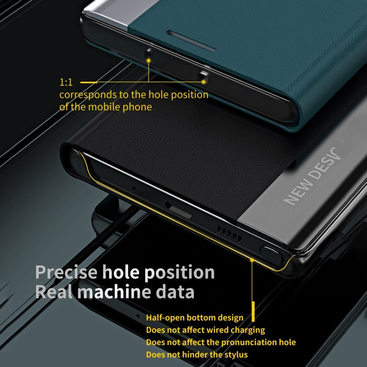 側邊電鍍吸附皮革手機殼，適用於iPhone 16 Pro、iPhone 16 Plus、iPhone 16、iPhone 15 Pro Max、iPhone 15 Pro、iPhone 15 Plus