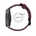 曲面紋理矽膠錶帶，適用於 Samsung Galaxy Watch 6 Classic 47mm，Samsung Galaxy Watch 6 44mm，Samsung Galaxy Watch 6 40mm