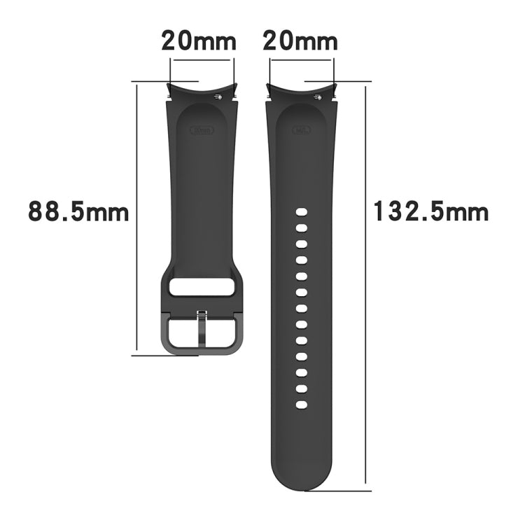 JUNSUNMAY 矽膠可調錶帶 + 全覆蓋 PMMA 螢幕保護套件，適用於 Samsung Galaxy Watch6 Classic 43mm、Samsung Galaxy Watch5 44mm、Samsung Galaxy Watch5 Pro 45mm