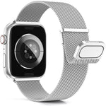 米蘭雙重磁性鋼網錶帶，適用於 Apple Watch Ultra 49mm，適用於 Apple Watch 8 41mm，適用於 Apple Watch 8 45mm，適用於 Apple Watch SE 2022 40mm，適用於 Apple Watch SE 2022 44mm，適用於 Apple Watch 7 41mm