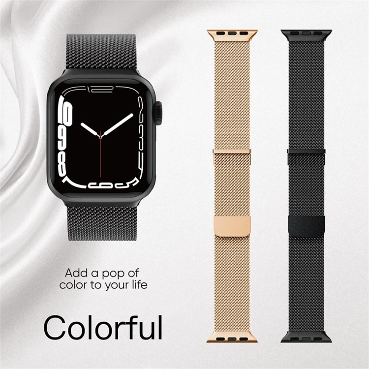 米蘭雙磁吸鋼網錶帶，適用於 Apple Watch 5 40mm、Apple Watch 4 44mm、Apple Watch 4 40mm、Apple Watch 3 38mm、Apple Watch 3 42mm、Apple Watch 2 42mm