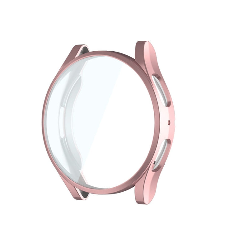 ENKAY Hat-Prince 全覆蓋電鍍軟 TPU 保護殼，帶螢幕保護，適用於 Samsung Galaxy Watch6 44mm，Samsung Galaxy Watch6 40mm