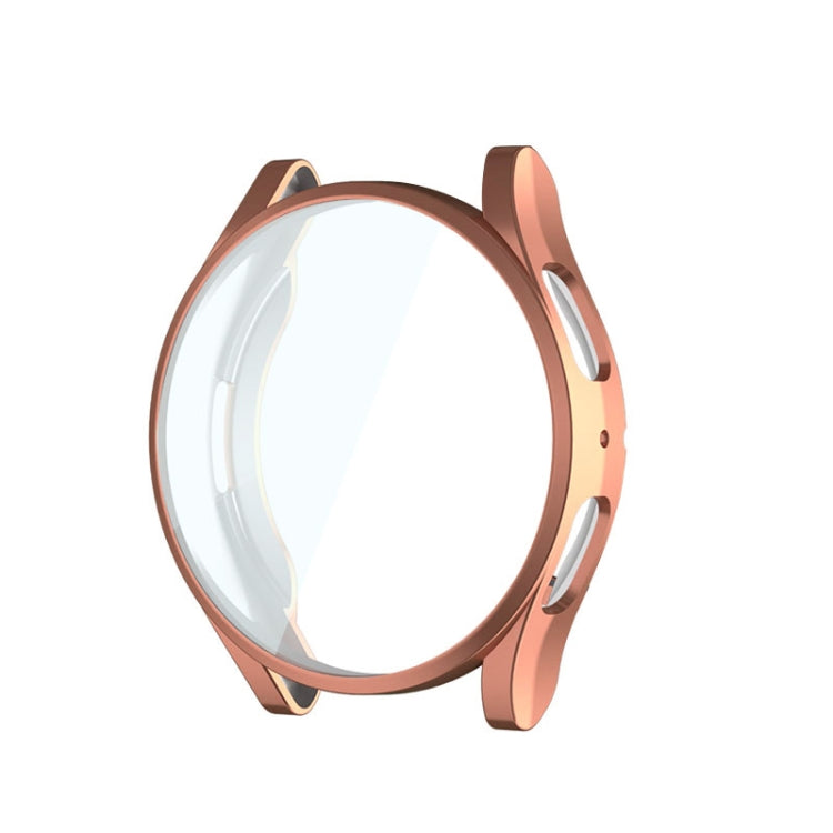 ENKAY Hat-Prince 全覆蓋電鍍軟 TPU 保護殼，帶螢幕保護，適用於 Samsung Galaxy Watch6 44mm，Samsung Galaxy Watch6 40mm