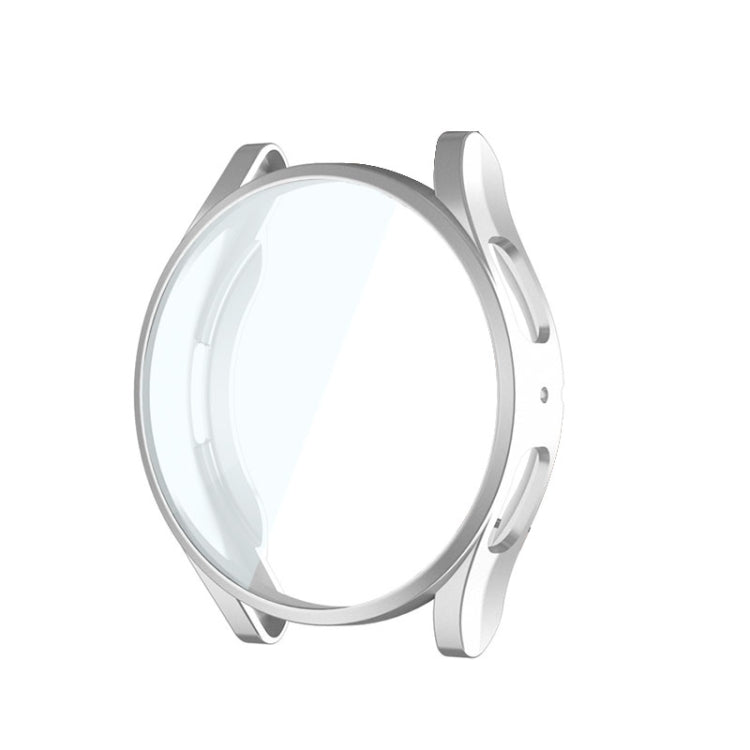 ENKAY Hat-Prince 全覆蓋電鍍軟 TPU 保護殼，帶螢幕保護，適用於 Samsung Galaxy Watch6 44mm，Samsung Galaxy Watch6 40mm