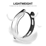ENKAY Hat-Prince 電鍍軟 TPU 保護殼 + 0.2mm 9H 玻璃螢幕保護貼，適用於 Samsung Galaxy Watch6 Classic 47mm，適用於 Samsung Galaxy Watch6 Classic 43mm