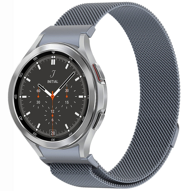 按鈕式米蘭磁性金屬錶帶，適用於 Samsung Galaxy Watch 6 Classic，適用於 Samsung Galaxy Watch5 / 5 Pro，適用於 Samsung Galaxy Watch4 / 4 Classic 46mm，適用於 Samsung Galaxy Watch3 41mm