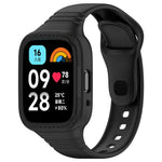 Integrated Fully Enclosed Silicone Watch Band, For Redmi Watch 3 Active, For Redmi Watch 3 Lite