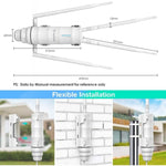 WAVLINK WN572HP3 AC1200 雙頻防風雨無線路由器 戶外 WiFi 擴展器，美規插頭，歐規插頭，英規插頭，澳規插頭