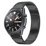 22mm I 形鈦合金錶帶，適用於 Samsung Galaxy Watch3 45mm，適用於 Samsung Gear S3 Classic，適用於 Samsung Gear S3 Frontier