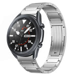 22mm I 形鈦合金錶帶，適用於 Samsung Galaxy Watch3 45mm，適用於 Samsung Gear S3 Classic，適用於 Samsung Gear S3 Frontier
