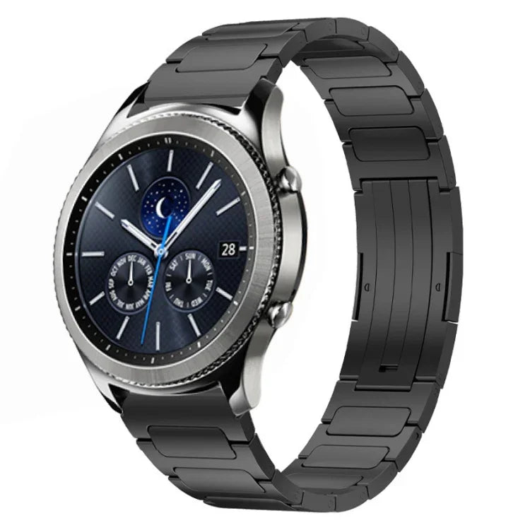 22mm I 形鈦合金錶帶，適用於 Samsung Galaxy Watch3 45mm，適用於 Samsung Gear S3 Classic，適用於 Samsung Gear S3 Frontier