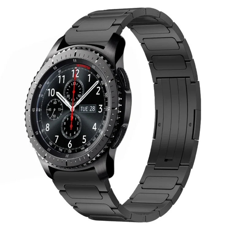 22mm I 形鈦合金錶帶，適用於 Samsung Galaxy Watch3 45mm，適用於 Samsung Gear S3 Classic，適用於 Samsung Gear S3 Frontier