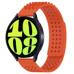 20mm 孔透氣 3D 點矽膠錶帶，適用於 Samsung Galaxy Watch 6 Classic 47mm，適用於 Samsung Galaxy Watch 6 44mm，適用於 Samsung Galaxy Watch 6 40mm