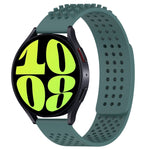 20mm 孔透氣 3D 點矽膠錶帶，適用於 Samsung Galaxy Watch 6 Classic 47mm，適用於 Samsung Galaxy Watch 6 44mm，適用於 Samsung Galaxy Watch 6 40mm