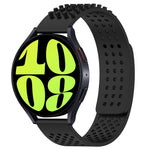 20mm 孔透氣 3D 點矽膠錶帶，適用於 Samsung Galaxy Watch 6 Classic 47mm，適用於 Samsung Galaxy Watch 6 44mm，適用於 Samsung Galaxy Watch 6 40mm