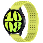 20mm 孔透氣 3D 點矽膠錶帶，適用於 Samsung Galaxy Watch 6 Classic 47mm，適用於 Samsung Galaxy Watch 6 44mm，適用於 Samsung Galaxy Watch 6 40mm