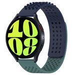 20mm 孔透氣 3D 點矽膠錶帶，適用於 Samsung Galaxy Watch 6 Classic 47mm，適用於 Samsung Galaxy Watch 6 44mm，適用於 Samsung Galaxy Watch 6 40mm