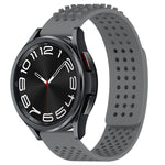 20mm 孔透氣 3D 點矽膠錶帶，適用於 Samsung Galaxy Watch 6 Classic 43mm，適用於 Samsung Galaxy Watch 5 Pro 高爾夫版，適用於 Samsung Galaxy Watch 5 高爾夫版
