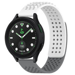 20mm 孔透氣 3D 點矽膠錶帶，適用於 Samsung Galaxy Watch 6 Classic 43mm，適用於 Samsung Galaxy Watch 5 Pro 高爾夫版，適用於 Samsung Galaxy Watch 5 高爾夫版