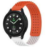 20mm 孔透氣 3D 點矽膠錶帶，適用於 Samsung Galaxy Watch 6 Classic 43mm，適用於 Samsung Galaxy Watch 5 Pro 高爾夫版，適用於 Samsung Galaxy Watch 5 高爾夫版