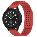 20mm 孔透氣 3D 點矽膠錶帶，適用於 Samsung Galaxy Watch 6 Classic 43mm，適用於 Samsung Galaxy Watch 5 Pro 高爾夫版，適用於 Samsung Galaxy Watch 5 高爾夫版