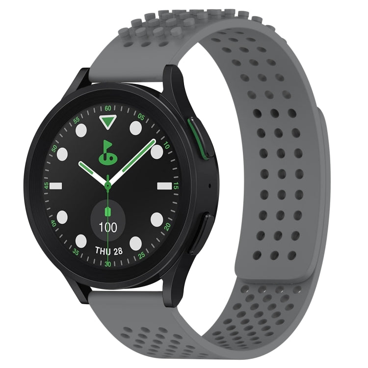 20mm 孔透氣 3D 點矽膠錶帶，適用於 Samsung Galaxy Watch 6 Classic 43mm，適用於 Samsung Galaxy Watch 5 Pro 高爾夫版，適用於 Samsung Galaxy Watch 5 高爾夫版