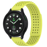 20mm 孔透氣 3D 點矽膠錶帶，適用於 Samsung Galaxy Watch 6 Classic 43mm，適用於 Samsung Galaxy Watch 5 Pro 高爾夫版，適用於 Samsung Galaxy Watch 5 高爾夫版